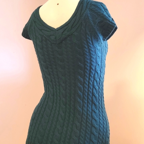 Zara Knit green short sleeved top - Size small - Picture 2 of 6